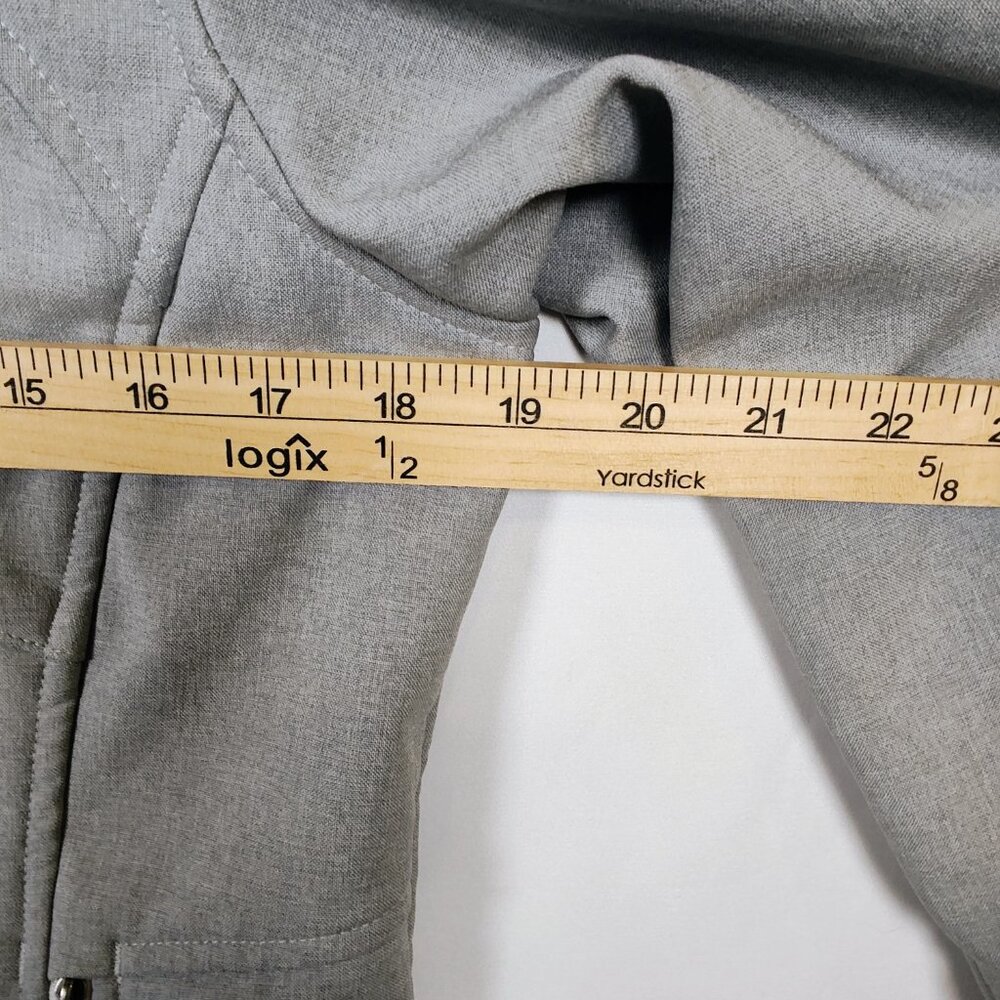 The North Face Women's‎ Medium Gray Windwall Fulll Zipper Jacket - Picture 11 of 13